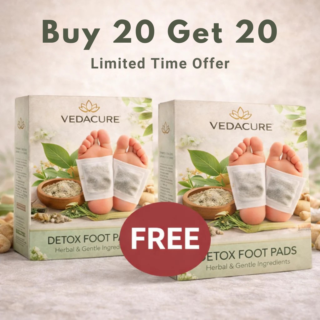 Ayurvedic 100% Herbal & Gentle Ingredient Foot Patches BUY 20 GET 20 FREE (Copy)