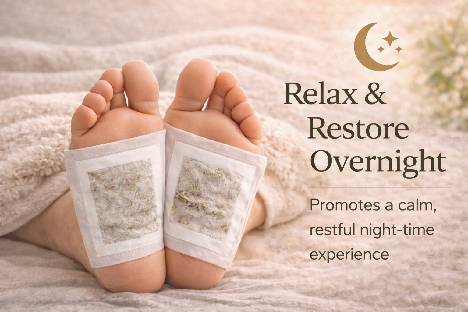 Vedacure 100% Authentic Herbal & Gentle Ingredient Detox Foot Pads (BUY 20 GET 20 FREE Pack of 40)@499